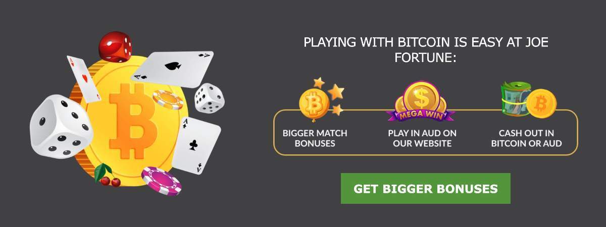 joe fortune casino bitcoin bonus