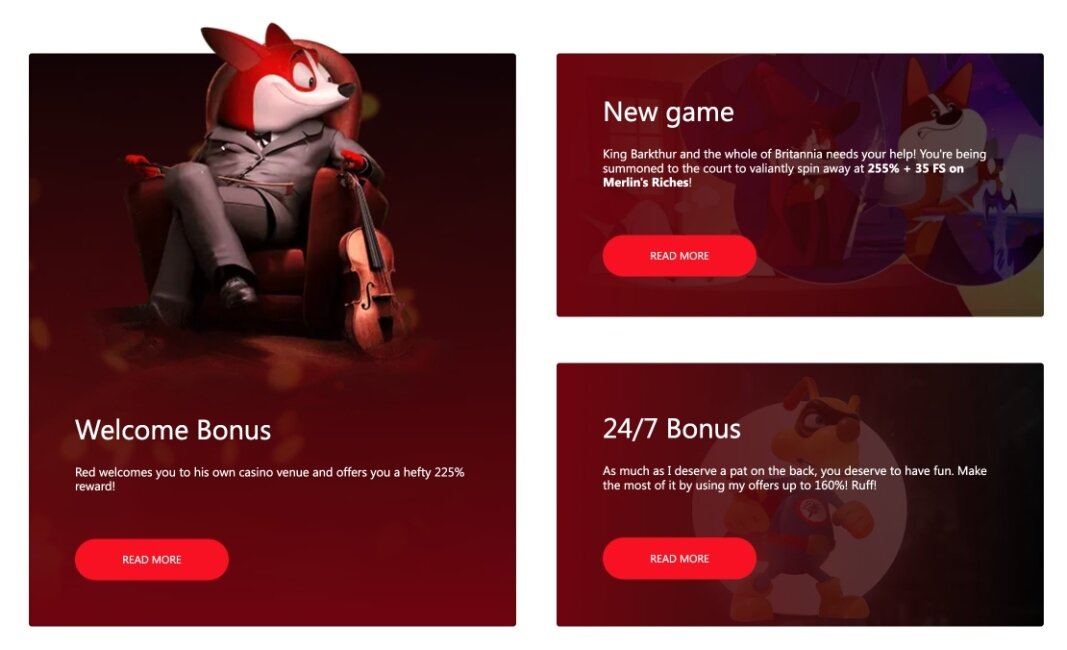 red dog casino promotions and bonuses