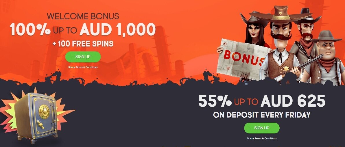 Gunsbet Casino bonus