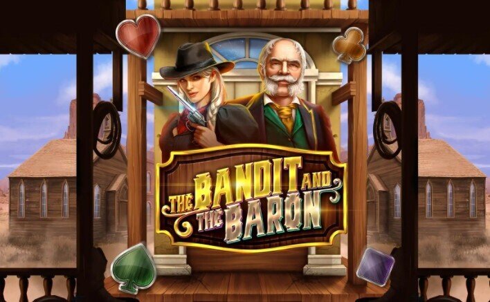 The Bandit and the Baron Pokies Logo