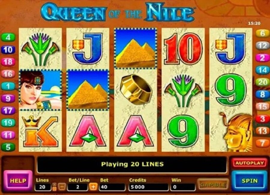 Queen of the Nile design