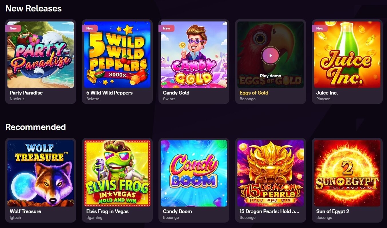 Zoome Casino games