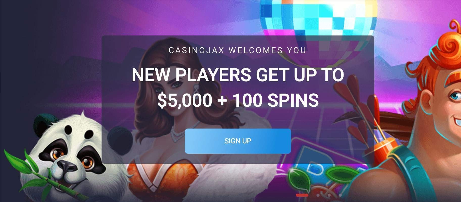 casino jax welcome bonus