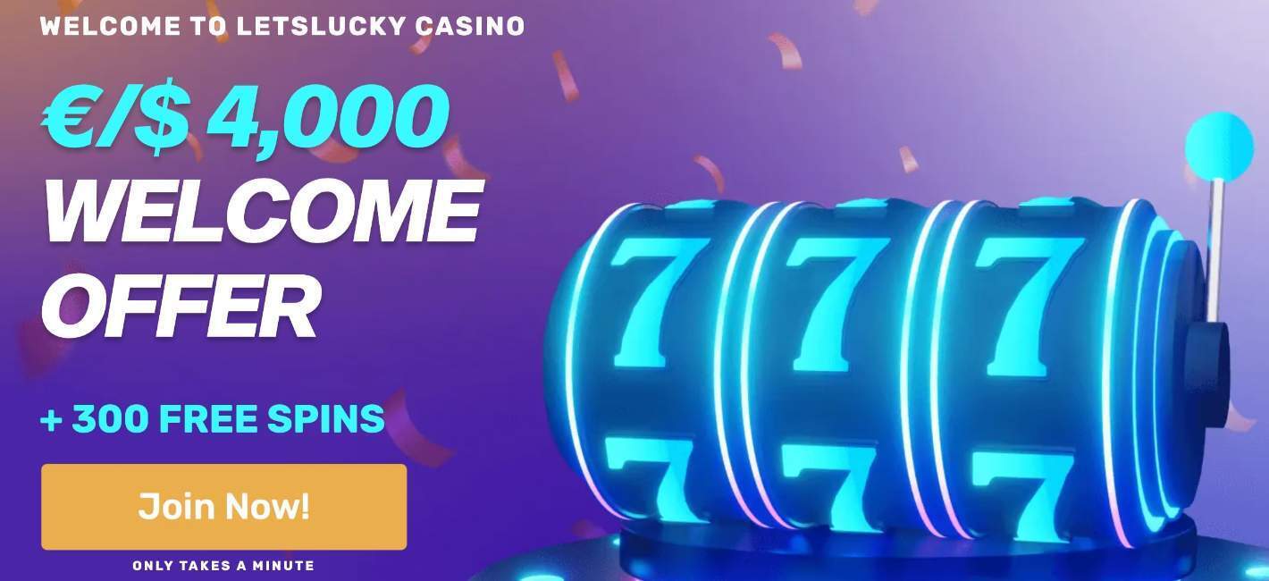 letslucky casino welcome bonus