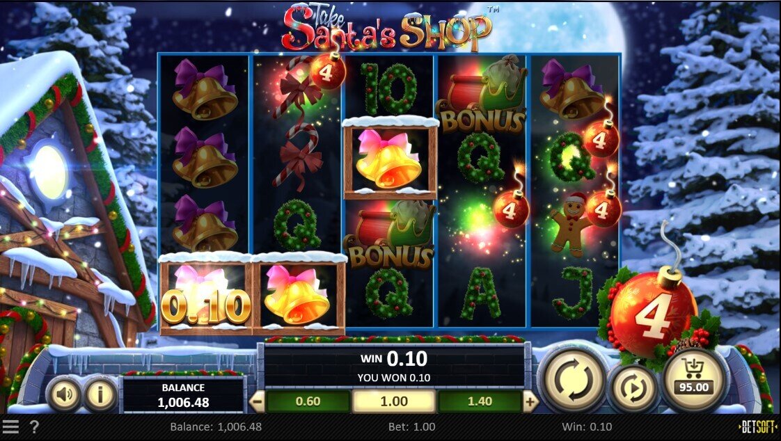 Take Santa's Shop Main Game