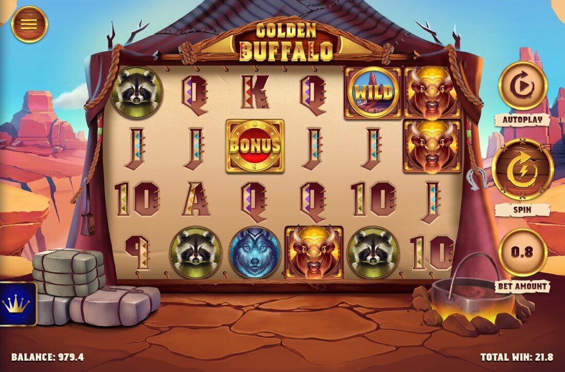 Free Spins on Golden Buffalo Pokies games