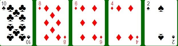 High card poker hand