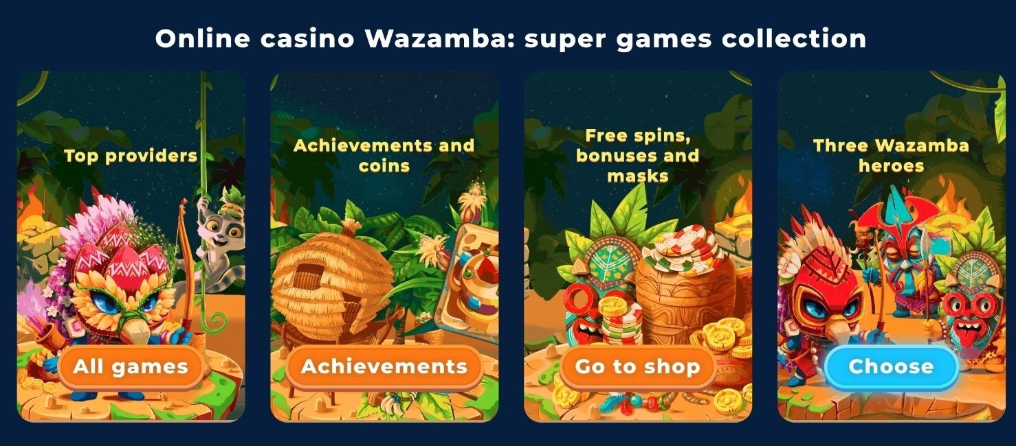 wazamba casino online games